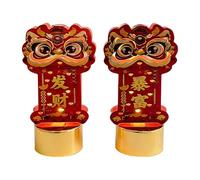 Bougies alimentées par piles, décoration de maison sans flamme de l'année du cheval, lumières nocturnes du festival chinois - Pour célébration de fêtes, événements, table de salle à manger, entrée