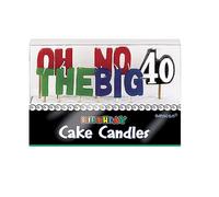 Bougies Amscan 3"""" Multicolore