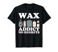 Bougies Artisanales - Wax Addict No Regrets - Bougies T-Shirt