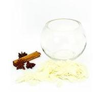 Bougies aux epices de Noel Multicolore G