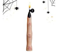 Bougies aux Parfums d'Automne - Bougie Parfumée Décoration Halloween à la Cire Crânienne,Pièces Centrales de Table Faites Main Décoratives pour Nouvel An Hiver Événement Vacances Église Salle d Étude