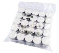 Bougies Chauffe-Plat 4 heures Olympia - x 100 - Cire220 Noir G