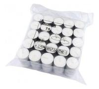 Bougies chauffe-plat 8 heures Olympia - x 75 - Cire NC G