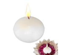 Bougies chauffe-plat flottantes,bougies chauffe-plat flottantes étanches sans flamme - Veilleuses de baignoire étanches, bougies chauffe-plat flottantes sans flamme,Bougies chauffe-plat flottantes