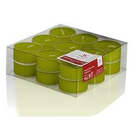 Bougies chauffe-plat par lot de 18 PC Cup Vert, 4 h, 18 x 38 mm