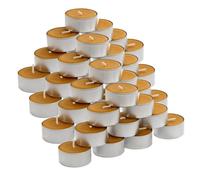 Bougies chauffe-plat Parfum 100% cire d'abeille naturelle, 40er Set