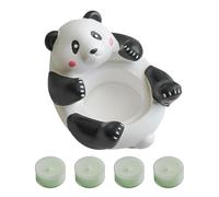 Bougies chauffe-plat parfumées, porte-bougie votive, photophore parfumé avec statue de panda - Petits figurines d'animaux pour décoration de table et décoration d'intérieur