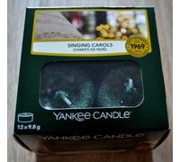 Bougies chauffe-plat Yankee Candle Singing Carols, 12 x 9,8 g, neuves