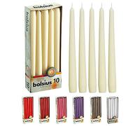 Bougies coniques 10 po (10 Count-ivoire)