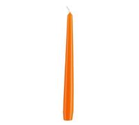 Bougies coniques Orange 29,5 x 2,3 cm, 12 Bougies
