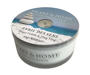 Bougies Cups Heart and Home - Eveil des Sens