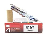 Bougies d'allumage 4/6 pièces SP-520 CYFS12F5 bougie d'allumage platine compatible avec Ford Lincoln MKT Edge F-150 compatible avec Transit SP520 CYFS-12F-5 SP 520 accessoires de voiture Pièces détach