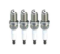 Bougies d'allumage automobile O 4 pièces bougie d'allumage en alliage de Nickel for OPEL Compatible avec ANTARA 2.4 Compatible avec CORSA D VAN 1.2 Compatible avec CORSA D 1.2 1.4 GPL 1.0 1.2 1.4 BKR6