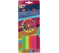 Bougies d'anniversaire 24 pièces