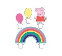 bougies d'anniversaire Peppa Pig4 pièces