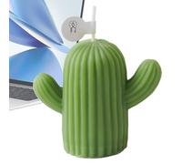 Bougies D'aromathérapie Cactus - Décorative De Mélange De Soja De 5,1 Cm | Parfum Parfumé Romantique, Forme De Réaliste Pour La Détente À La Maison Et Les Cadeaux De Thanksgiving
