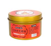 Bougies de Camping Longue Durée Survie - Bougies de Tempête Sans Fumée,Kit de Survie Portable Extérieur, Éclairage Sans Fumée pour Maison Voiture et Pique-Nique