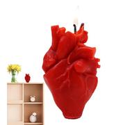 Bougies de coeur - bougies de soja parfumées, bougies de centre de table romantique | de bougies pour le cœur anatomique, bougies aromatiques parfumées, bougies uniques pour