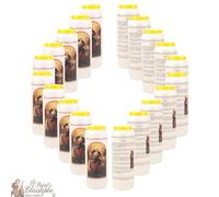 Bougies de neuvaine Marie qui défait les Noeuds - 20 pièces - combustion 9 jours