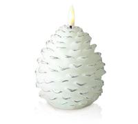 Bougies De Noël En Pommes De Pin Sans Flamme - Chandelles à Glands sans Flamme,Décorations Noël Action De Grâces Pour Cheminée Étagère Bibliothèque Chambre Salon Maison | Décoration Maison Chambre Bur