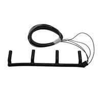 Bougies de préchauffage compatibles avec Skoda Roomster 2006 2007 2008 2009 2010, kit de Faisceau de câblage pour Bougie de préchauffage 80039 0250202023 (1 kit) (câblage)