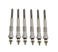 Bougies de préchauffage Diesel compatibles avec Toyota Land Cruiser HJ47 HJ60 HJ75 4.0L 2H 1968 1969 1970 1971 1972-2001 19850-68050 12v (Lot de 6)