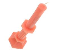 Bougies de Prière en Paraffine, Forme Porte-bougie | Flamme Chaleureuse Solide, Protection les Coulures, Stabilité Fiable, Adaptées aux Cérémonies Religieuses et Moments