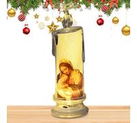 Bougies de prière sans flamme à LED, bougie de prière sans flamme | de décoration religieuse des Saints de Jésus,de dévotionnelle, de catholique, bougies sans