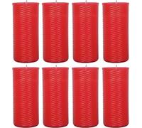 Bougies de rechange N3 rouge, paquet de 8