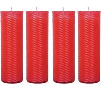 Bougies de rechange N4 rouge, paquet de 4