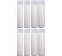 Bougies de rechange N5 blanc, paquet de 8