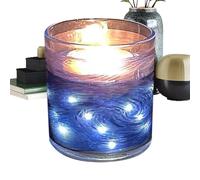 Bougies de salle de bain | étoilé relaxant articles naturels pour fêtes, bougie en gelée - Pour Thanksgiving, anniversaire, bureau, résidence, appartement, chambre à coucher, Noël