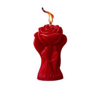 Bougies en forme de rose - de soja parfumée, bougies romantiques à combustion longue durée, pour femme, mari, couples, mariage, fête d'anniversaire, bureau, hôtel