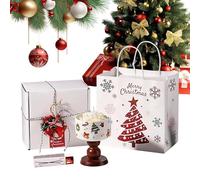 Bougies en forme de tasse à thé, cire de soja longue durée de combustion | Bougies de soja pour Noël, femmes et hommes, famille, fête, anniversaire, mariage