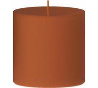 Bougies Engels Original Stumpen Moulé, bougie à bout rond, bougie à bout rond, paraffine, mangue, Ø 8 cm, H 8 cm, 62008080016