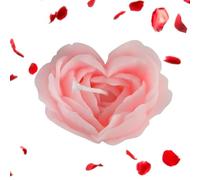 Bougies esthétiques pour femmes, bougie roses pour la Saint-Valentin | Bougie de Saint-Valentin en forme de roses naturelles | Bougies d'aromathérapie délicates et pour le mariage de la Saint-Valentin