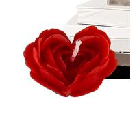 Bougies esthétiques pour femmes, bougie roses pour la Saint-Valentin - Bougie de Saint-Valentin en forme de roses naturelles,Bougies d'aromathérapie longue durée pour la saint-valentin, mariage, anniv