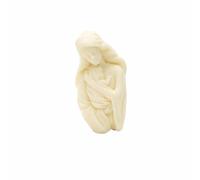 Bougies faites à la main avec inscription « Holy Mary with Child Design » - Bougie artisanale, Lumânare artizanaloet - Vela artesanal