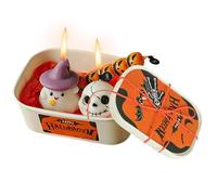 Bougies fantômes d'halloween, fantôme, crâne, Pierre tombale, Bougie parfumée, Gothique, Centre de Table d'aromathérapie pour fête de Vacances, décoration d'halloween