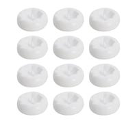 Bougies Flottantes - 12 Pièces Veilleuse LED Clignotante pour Fête | Étanches Sans Flamme pour Vases Cylindriques Bassin Fêtes Noël Anniversaire