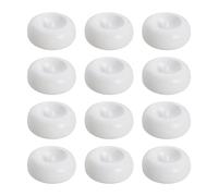 Bougies Flottantes Activées par l'Eau | 12 Pièces Veilleuse LED Clignotante pour Fête | Flamme Virtuelle Étanche Allumage Aquatique pour Vases Cylindriques Maison Mariage Piscine Dîner Fête