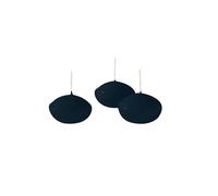 Bougies flottantes diamètre 4,5 cm hauteur 2,7 cm - 20 pièces - Couleur bleu nuit - Cereria Di Giorgio