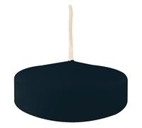 Bougies flottantes grandes, diamètre 7 Cm, 12 pièces - Bleu Nuit