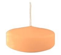 Bougies flottantes grandes, diamètre 7 cm, 12 pièces - Pêche