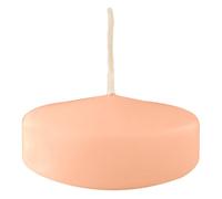 Bougies flottantes grandes, diamètre 7 cm, 12 pièces - Poudre