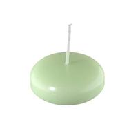 Bougies Flottantes Kiwi Vert 24 x Ø 60 mm, 20 Bougies