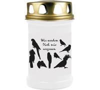 Bougies funéraires pour petits animaux 2 jours Oiseaux