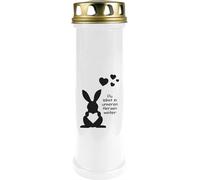 Bougies funéraires pour petits animaux 4 jours Lapin