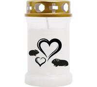 Bougies funéraires pour petits animaux 40 heures Hamsters & Cochons d'Inde