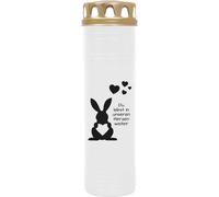 Bougies funéraires pour petits animaux 7 jours Lapin